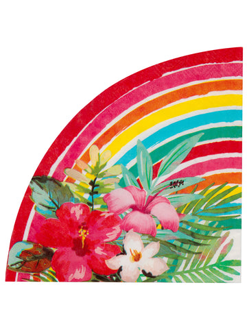 20 papírových ubrousků Aloha 33 cm