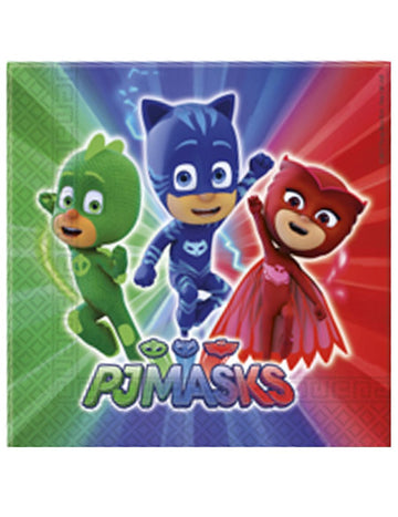 20 ubrousků PJ Masks 33 x 33 cm