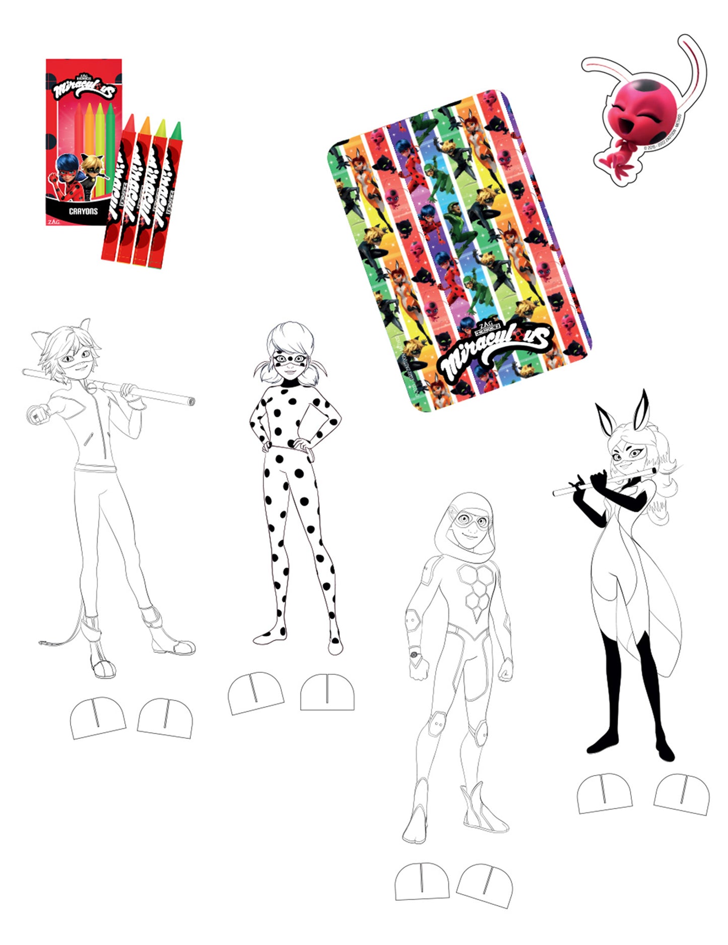 24 Accessoires cadeaux Miraculous