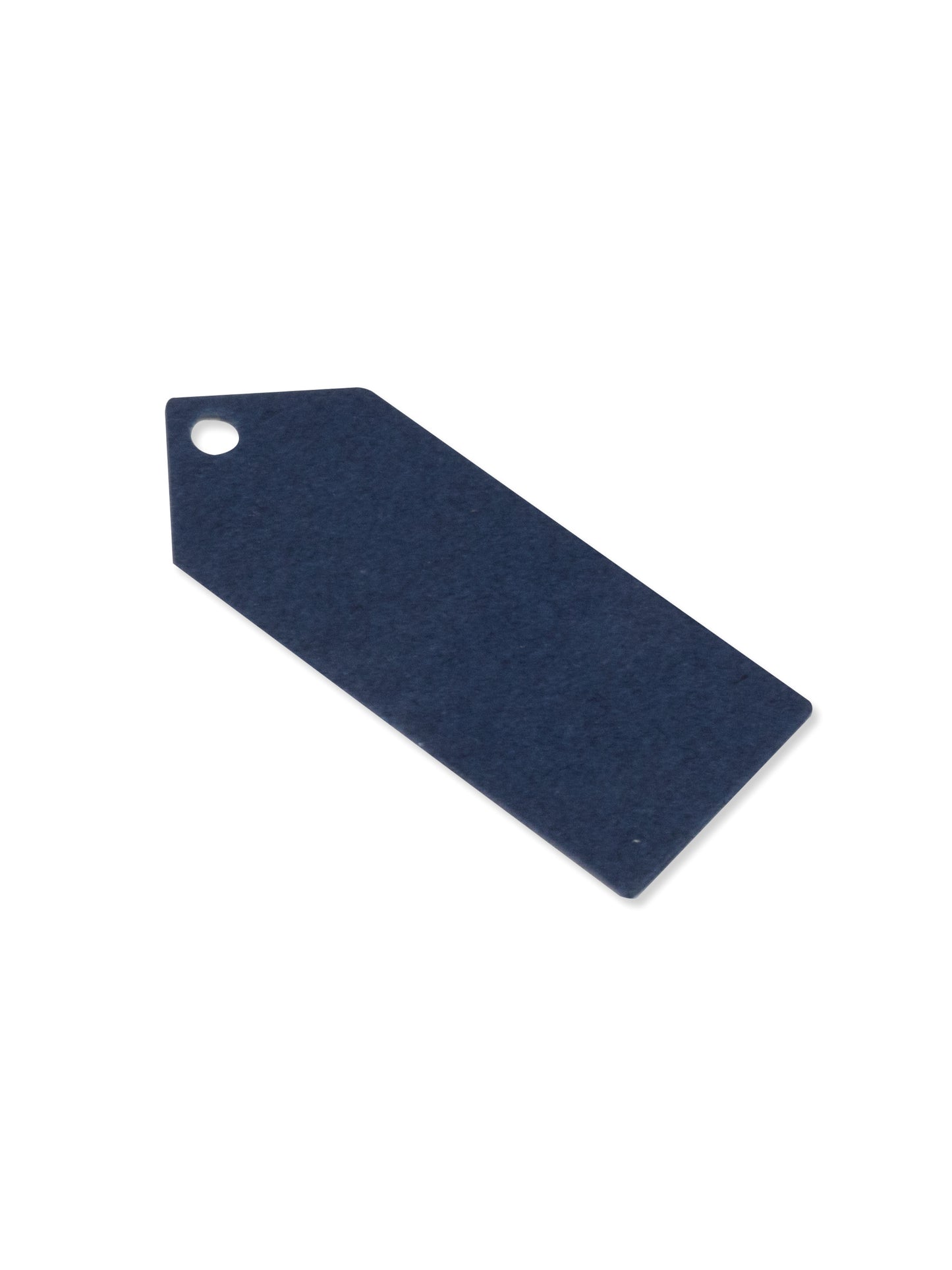 24 tmavě modrých perforovaných štítků 5 x 2 cm pro karty míst