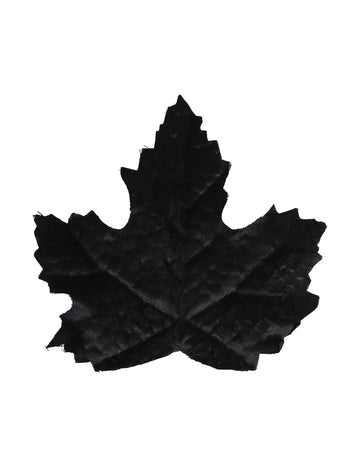 24 Černé listy 10 cm
