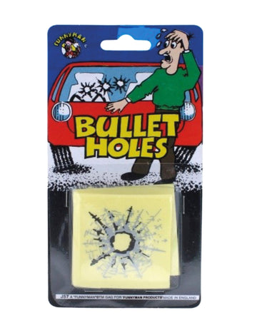 3 Falešné zásahy kulkou - žertovné předměty 