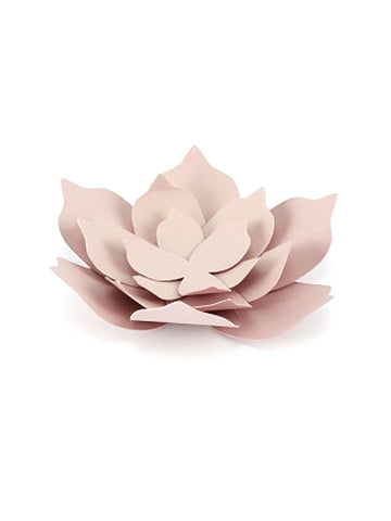 3 růžové papírové květiny 10 cm diy sada 