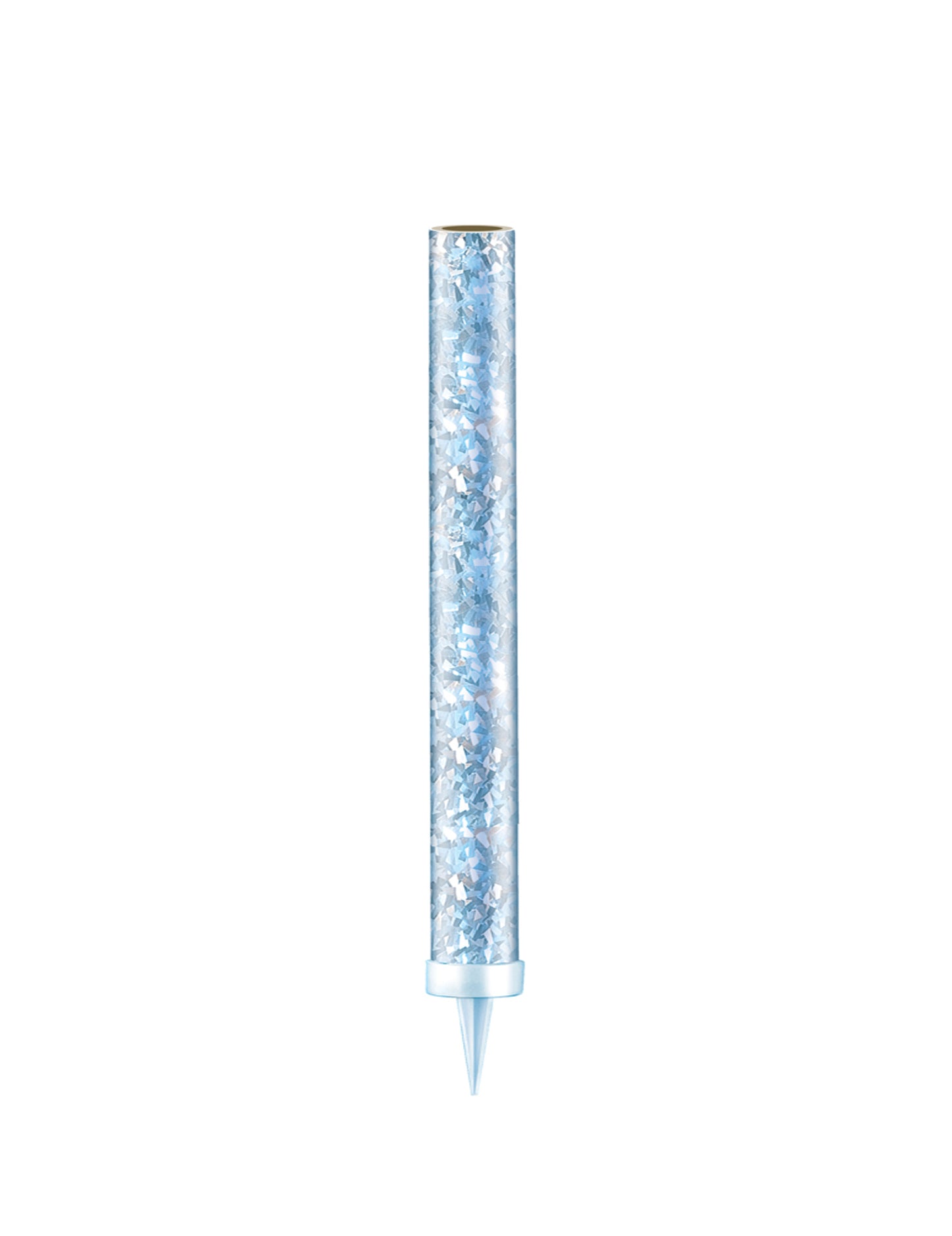 Sada 3 fontán stříbrných ledů 12 cm