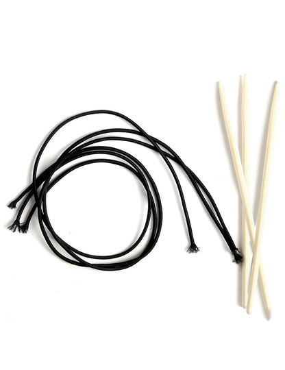 3 ploché kartonové masky na škrábání ptáků s gumičkami