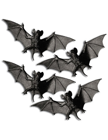 4 halloweenští netopýři 11 cm