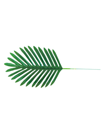 4 palmové listy 40 x 18 cm pro tropickou výzdobu