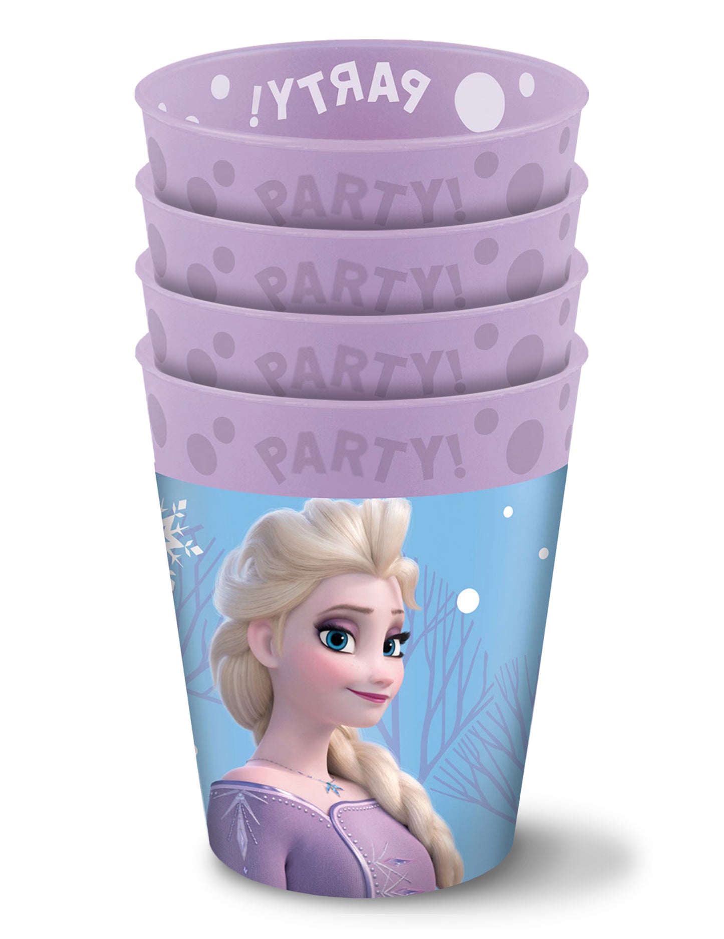 4 opakovaně použitelné kelímky Frozen o objemu 250 ml