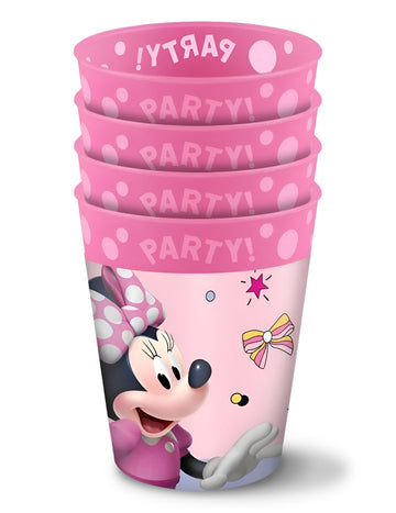 4 opakovaně použitelné kelímky Minnie 250ml