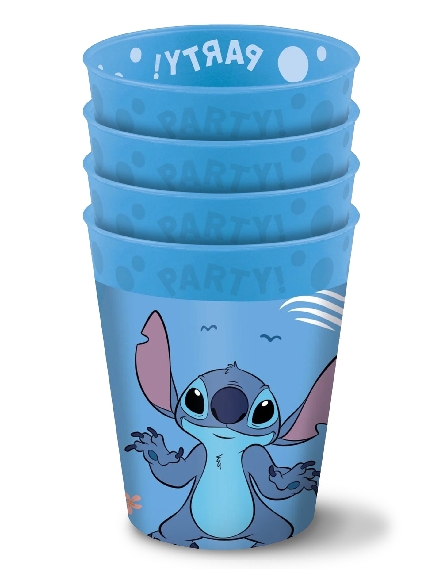 4 stehové opakovaně použitelné kelímky 250ml