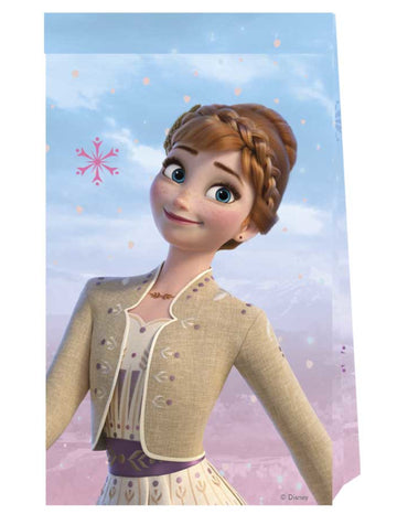 4 papírové sáčky Frozen™ 22 x 13 cm