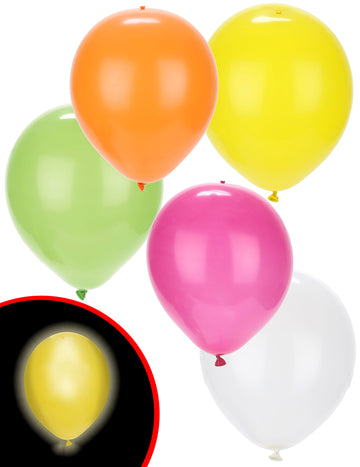 5 letních LED balónků Illooms
