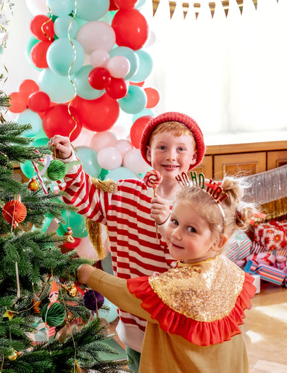 5 ozdob na vánoční stromeček vyrobených z papíru k zavěšení