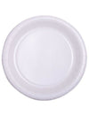 Petites assiettes en carton écologiques blanc