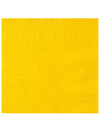 Serviettes jaune vif