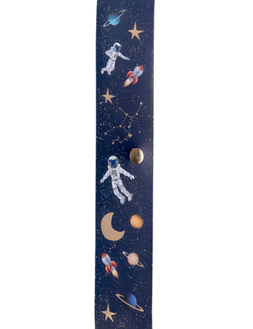 56 samolepek astronautů na roli 2 až 5 cm, dekorace prostoru