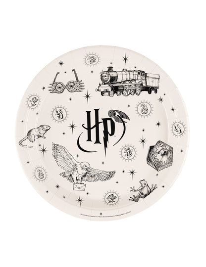6 Papírových talířů Harry Potter™ 23 cm