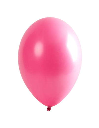 Růžové latexové balónky na růžovou oslavu