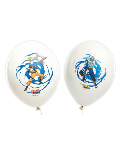 6 Latexballons Naruto/Kakashi Shippuden™ 27 cm