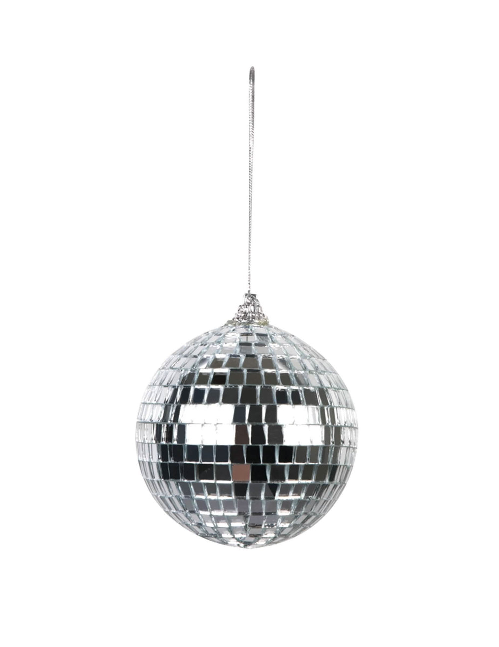 disco koule se zrcadlovými ploškami pro stříbrnou oslavu