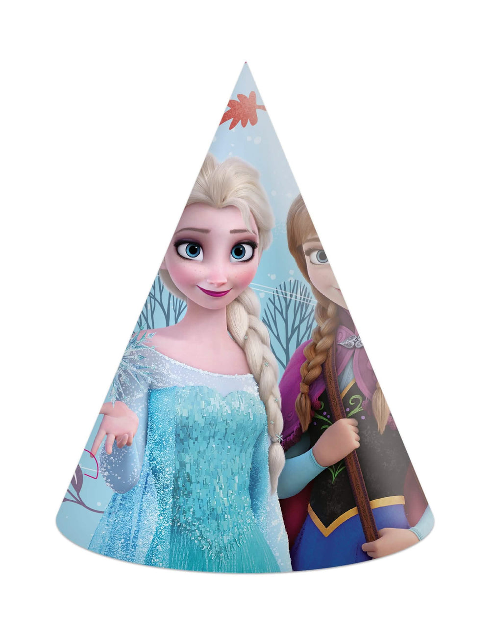 klobouky de fête Ledové Království Frozen Idyllic Wonder pro dítě modrá a fialová