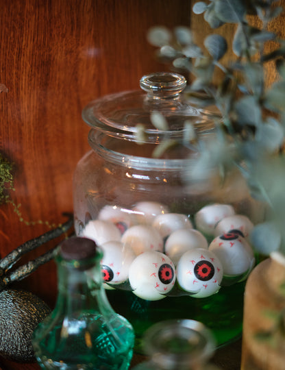 6 malých ozdob ve tvaru očí