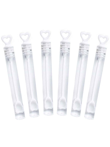 6 lahviček svatebních mýdlových bublin