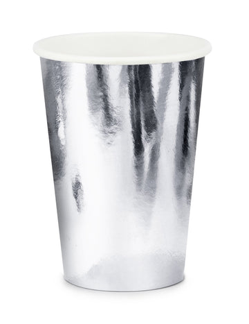 6 stříbrných hrnečků 220 ml