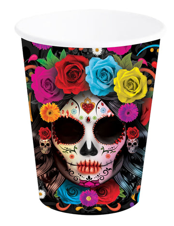 6 šálků Catrina Dia de los Muertos 240 ml