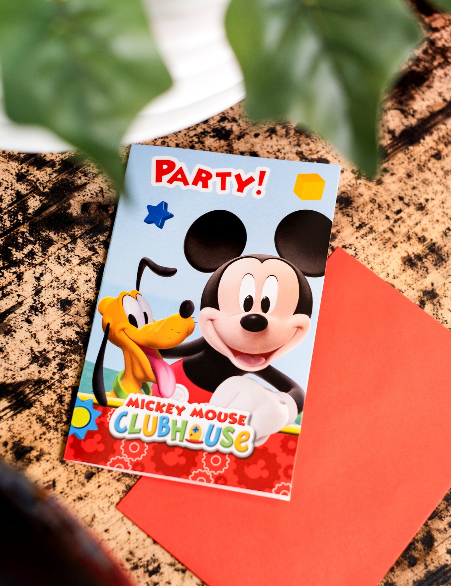 6 kartonových pozvánek Mickey Mouse™ 