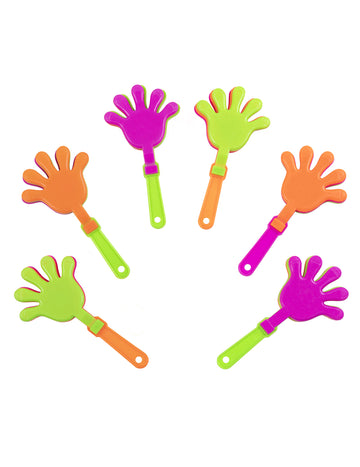 6 mini tlesknutí 9,5 x 4,5 cm barevné k narozeninám