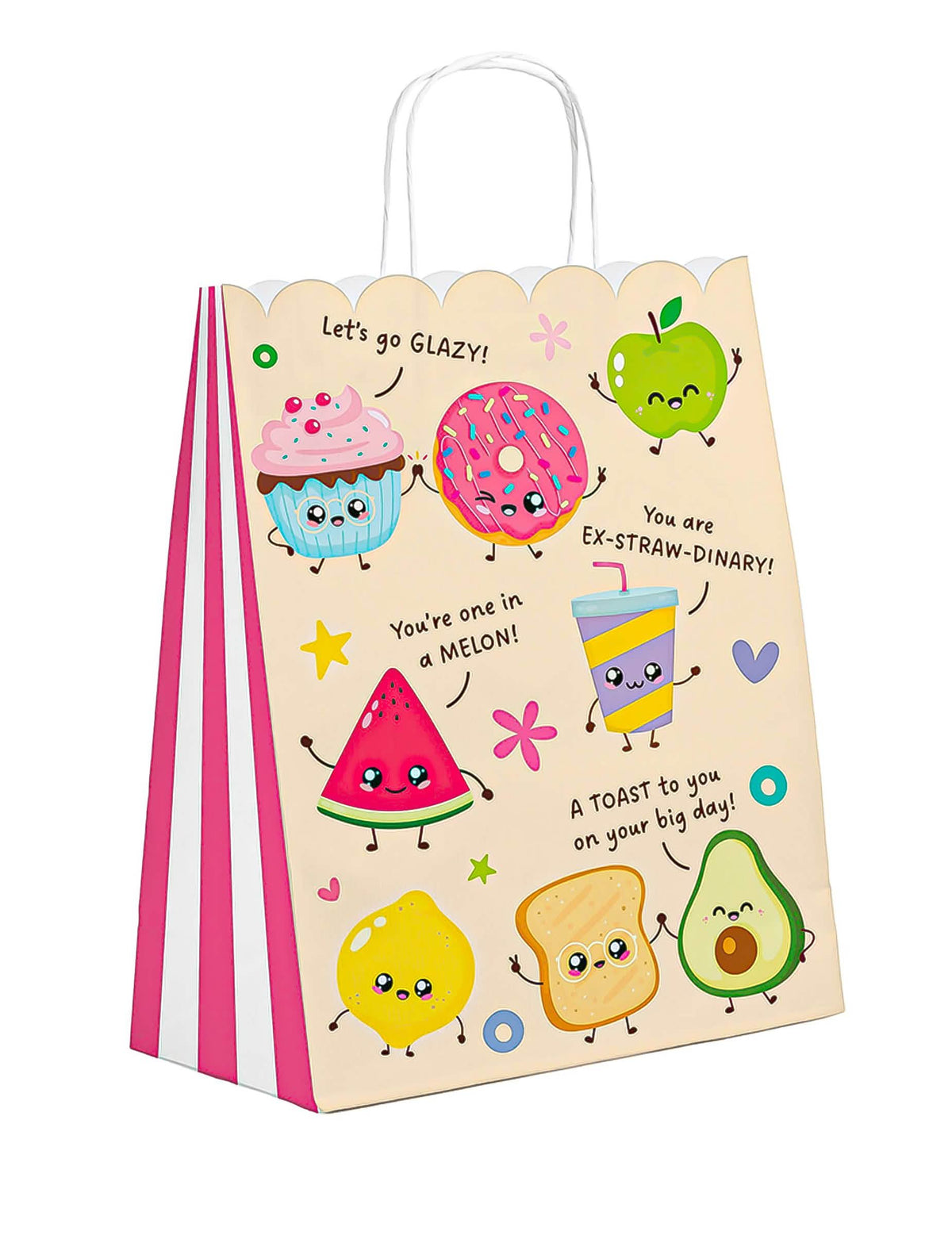6 dárkových tašek Kawaii Party