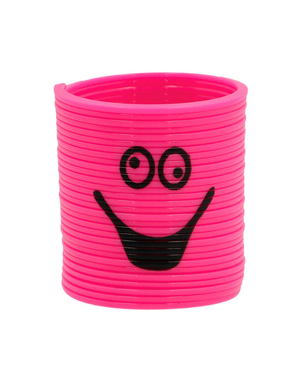 6 smajlíků Slinkies 3 cm
