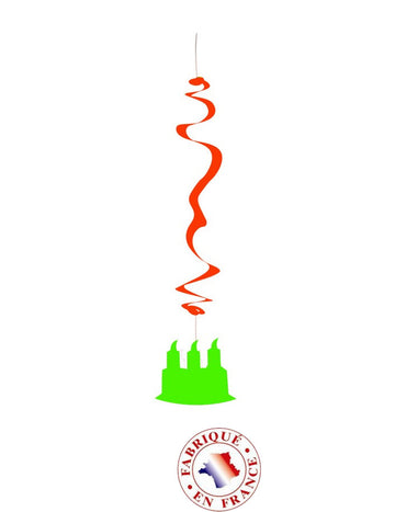 6 ohnivzdorných ramínek na narozeninové dorty