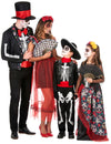 Rodinný kostým Dia de los Muertos