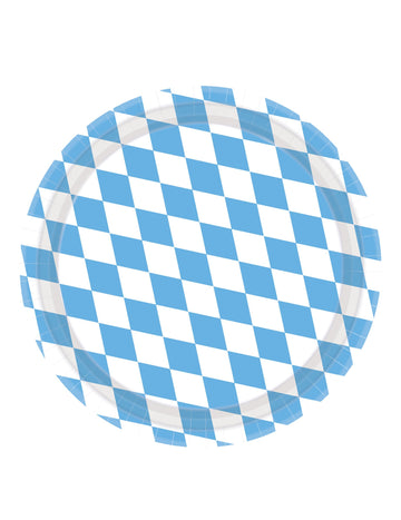8 papírových talířů na Oktoberfest 23 cm