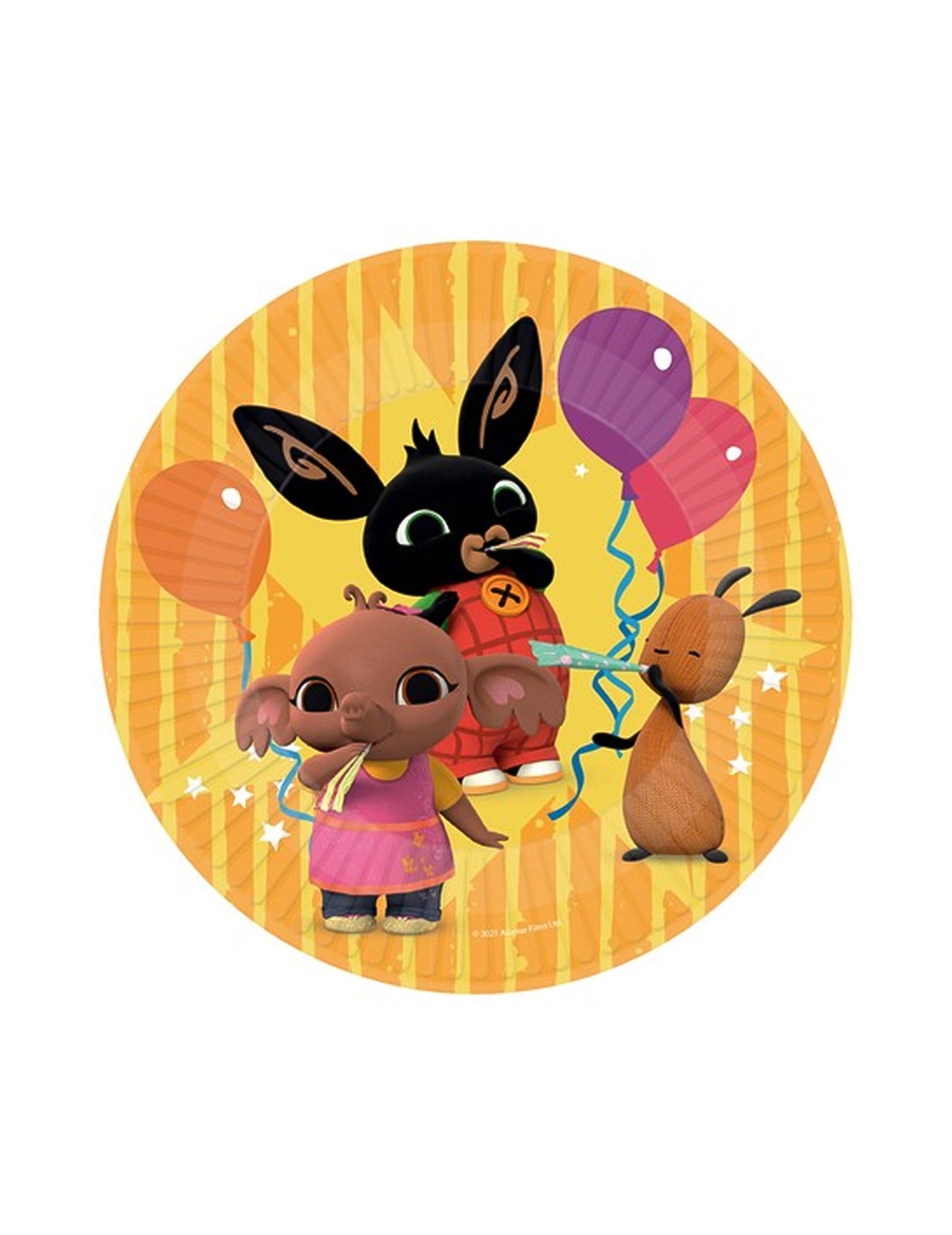 8 Bing 23 papírových talířů cm