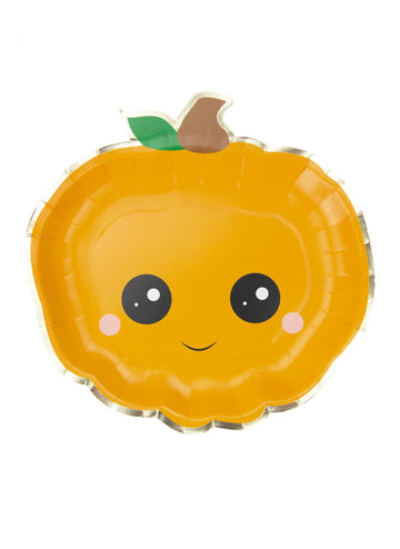 8 papírových talířů Sweety Pumpkin 23 cm