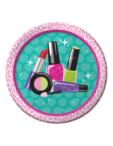 8 papírových talířů Make Up 23 cm 