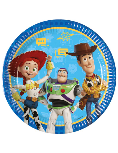 8 papírových talířů Toy Story 5™ 23 cm
