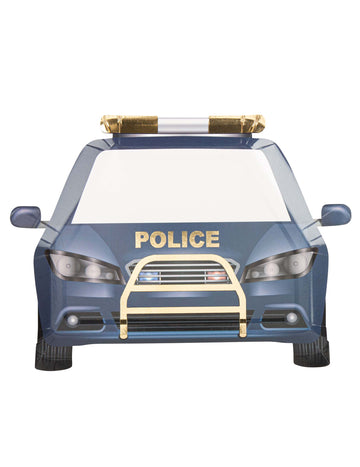 Polizei Pappteller-Partyzubehör 8 Stück 24 x 18 cm