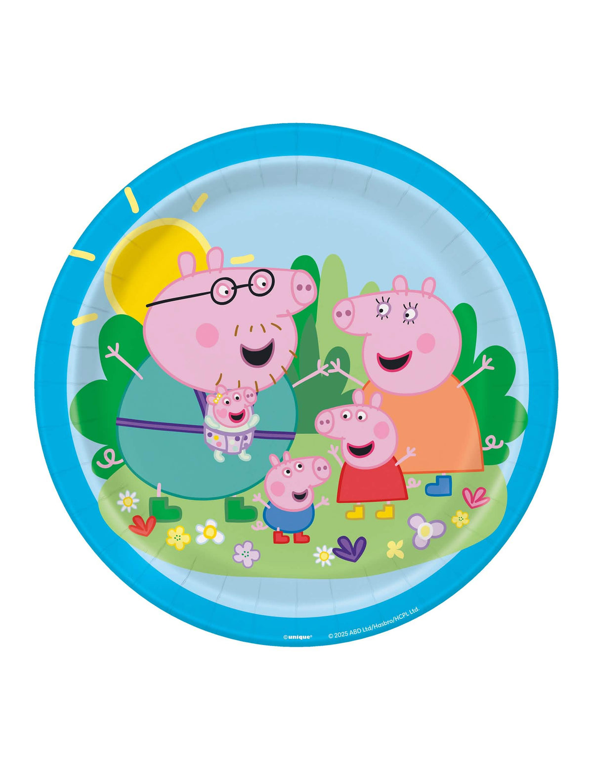 8 talířů Prasátko Peppa™ 23 cm