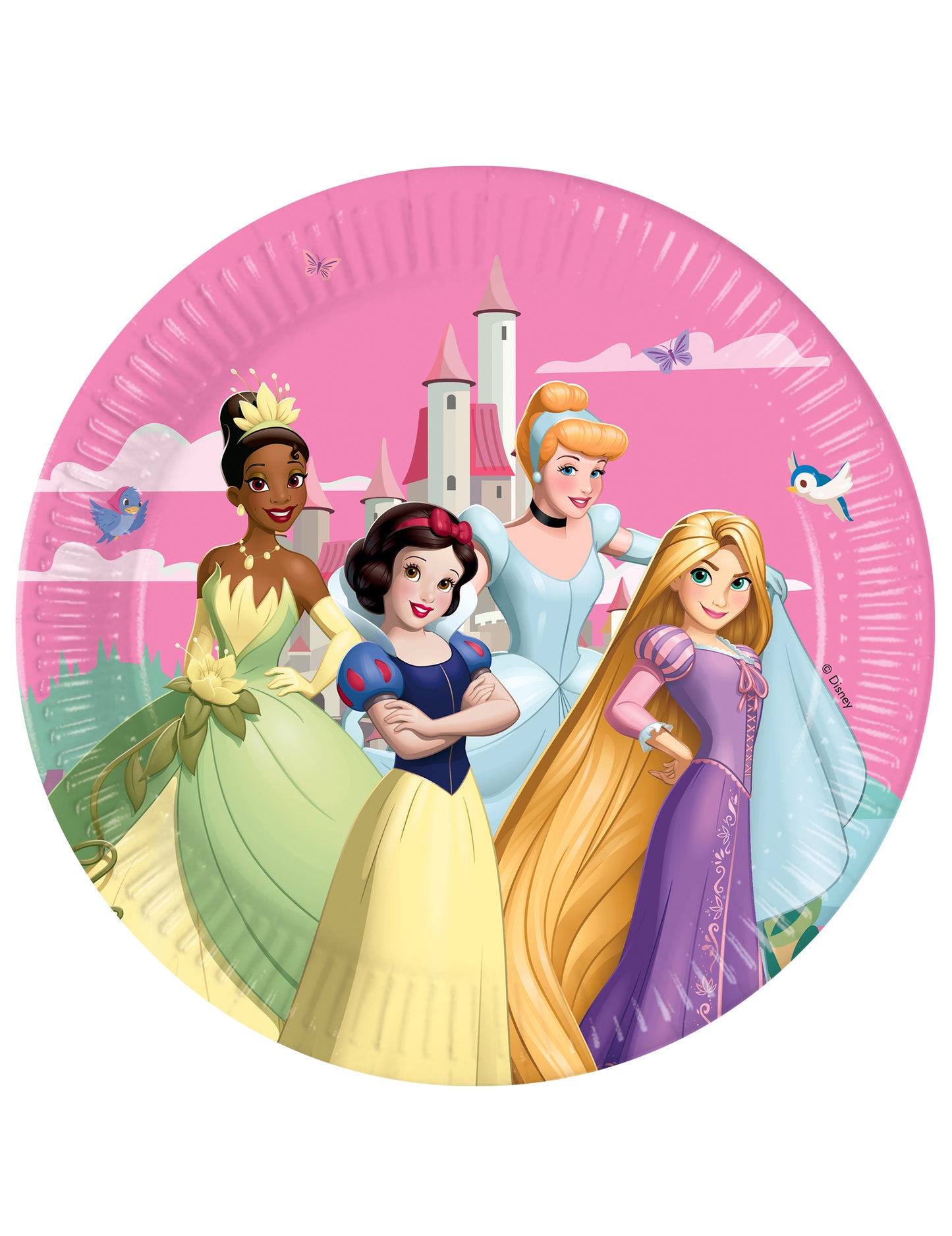 8 talířů s Disney princeznami 23 cm