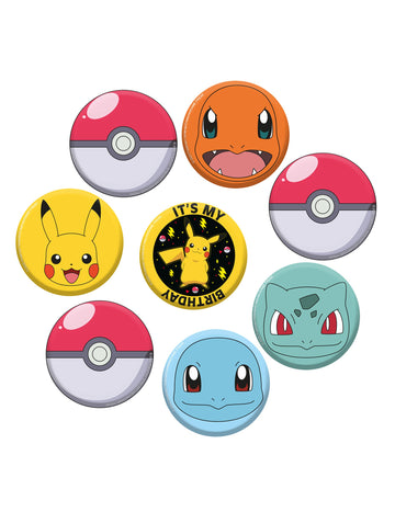 8 Pokémonových odznaků