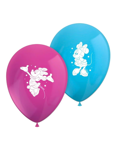 8 balónků s potiskem Minnie™ 28 cm