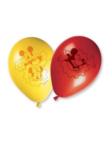 8 latexových balónků s motivem Mickey Mouse