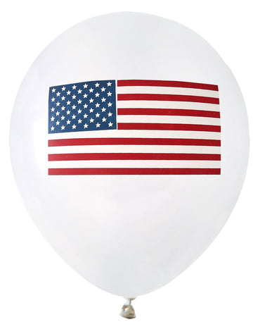 8 USA 23 latexových balónků cm