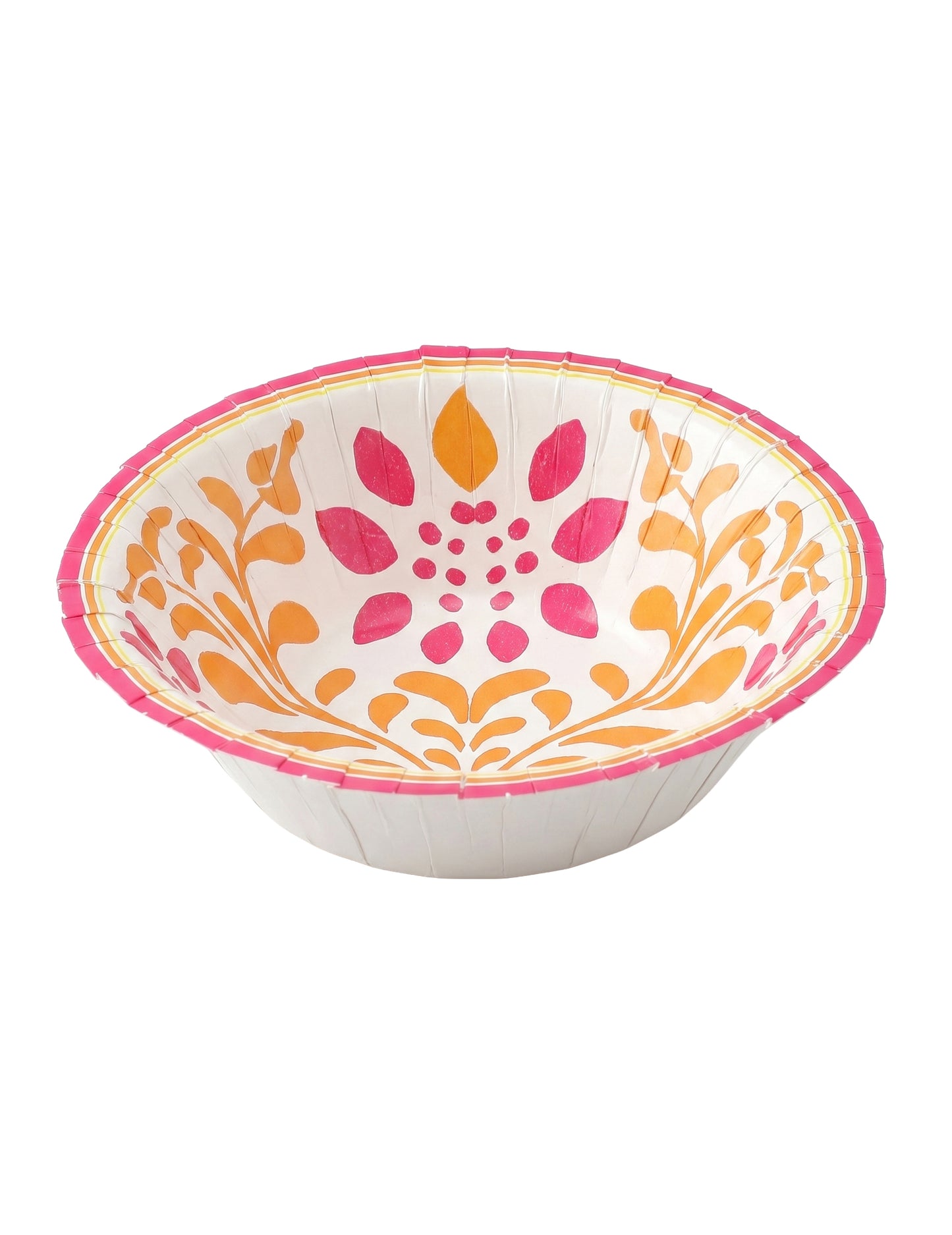 8 papírových misek Pink Limonade 13.5 cm