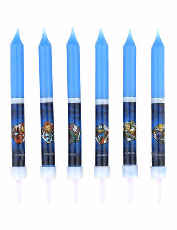 8 narozeninových svíček Avengers