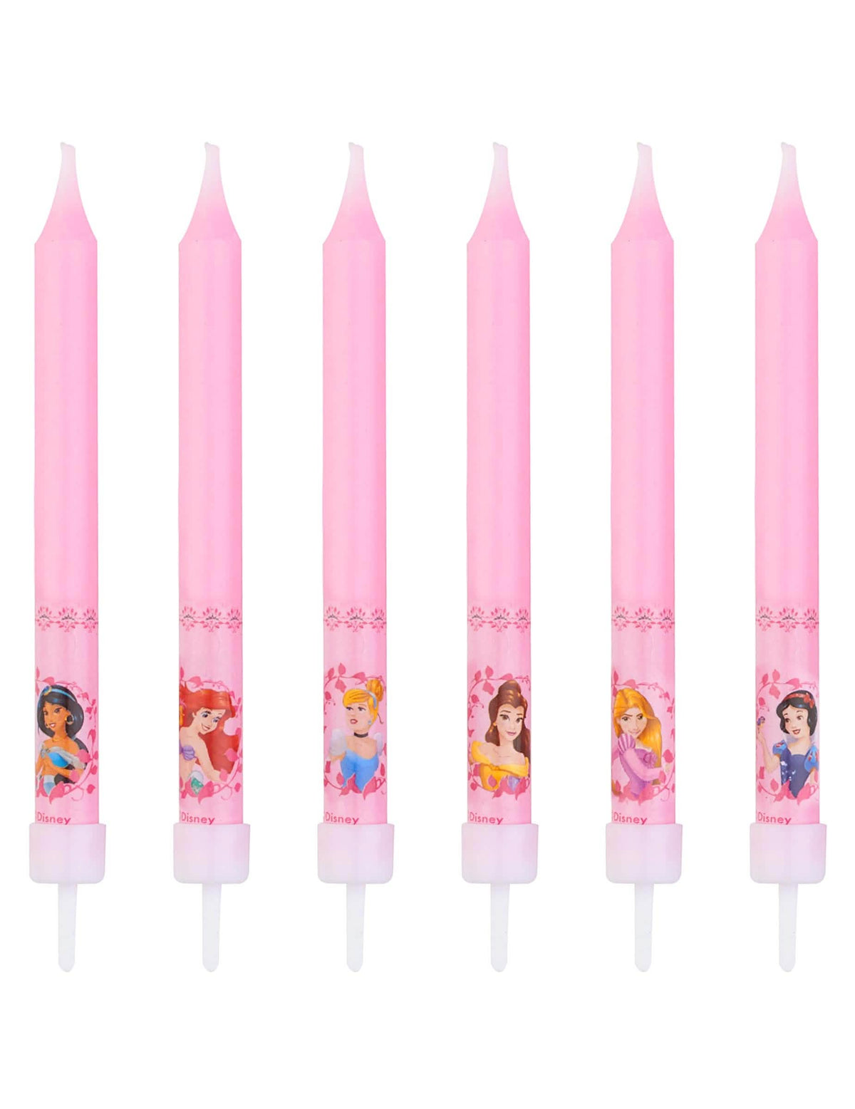 Pohled na obal narozeninových svíčky princezny Disney